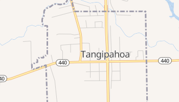 Tangipahoa, Louisiana map
