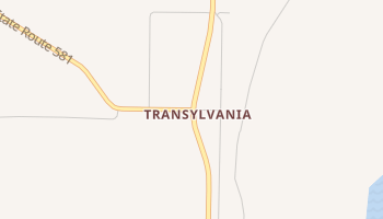 Transylvania, Louisiana map