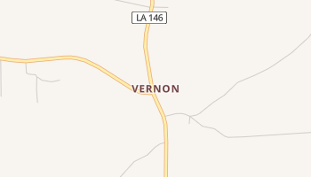 Vernon, Louisiana map