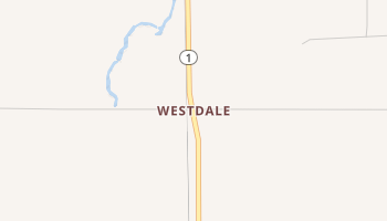 Westdale, Louisiana map