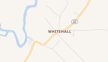 Whitehall, Louisiana map