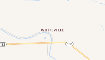 Whiteville, Louisiana map