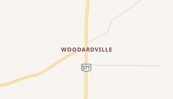 Woodardville, Louisiana map