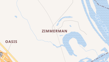 Zimmerman, Louisiana map