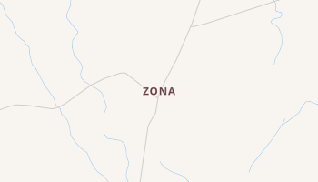 Zona, Louisiana map