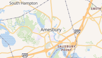 Amesbury, Massachusetts map