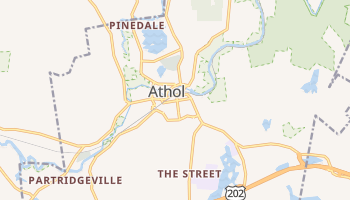 Athol, Massachusetts map