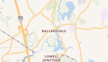 Ballardvale, Massachusetts map