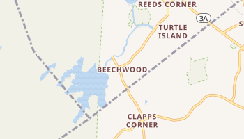 Beechwood, Massachusetts map