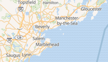 Beverly, Massachusetts map