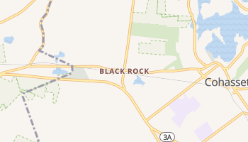 Black Rock, Massachusetts map