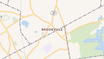 Brookville, Massachusetts map