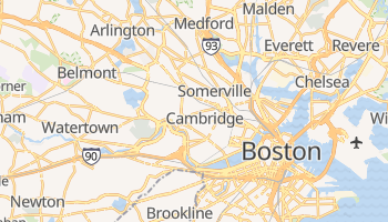 Cambridge, Massachusetts map