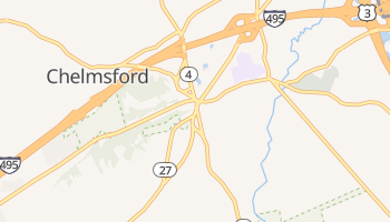 Chelmsford Center, Massachusetts map