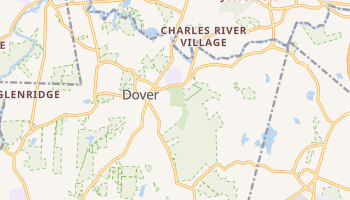 Dover, Massachusetts map