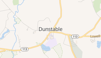 Dunstable, Massachusetts map