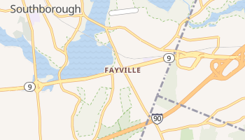 Fayville, Massachusetts map