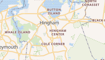 Hingham, Massachusetts map
