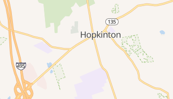 Hopkinton, Massachusetts map