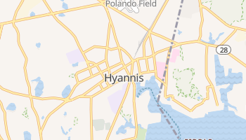 Hyannis, Massachusetts map