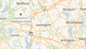 Lexington, Massachusetts map