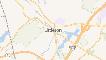 Littleton, Massachusetts map