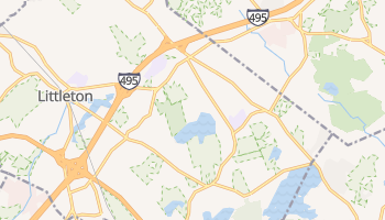 Littleton Common, Massachusetts map