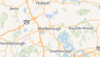 Marlborough, Massachusetts map