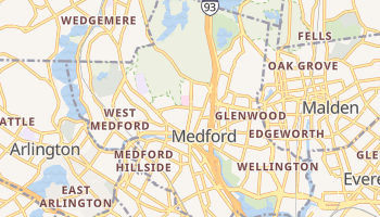 Medford, Massachusetts map