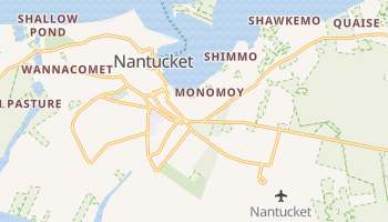 Nantucket, Massachusetts map