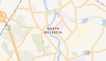 North Billerica, Massachusetts map