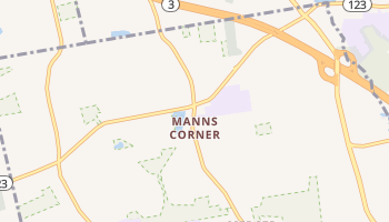 North Hanover, Massachusetts map