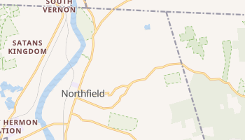 Northfield, Massachusetts map