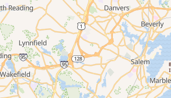 Peabody, Massachusetts map