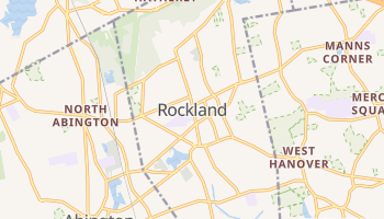 Rockland, Massachusetts map