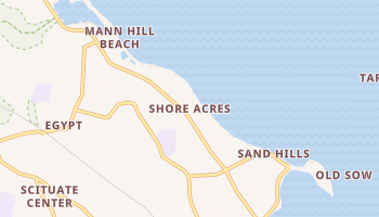 Shore Acres, Massachusetts map