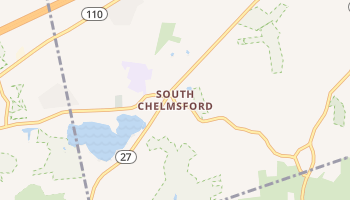 South Chelmsford, Massachusetts map