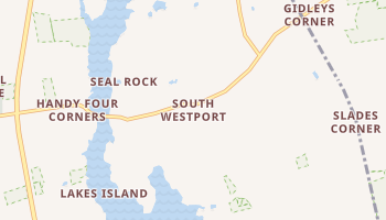 South Westport, Massachusetts map