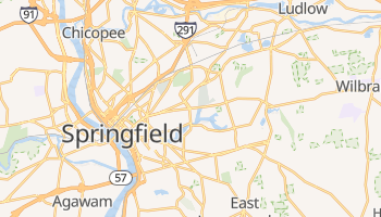 Springfield, Massachusetts map