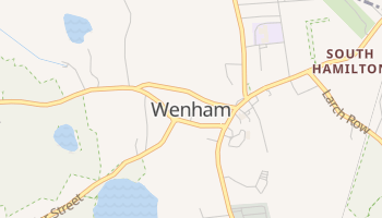 Wenham, Massachusetts map