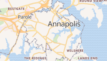 Annapolis, Maryland map