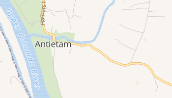 Antietam, Maryland map
