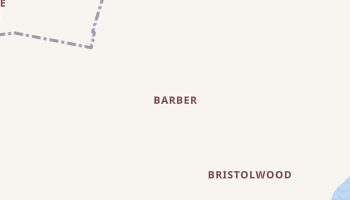 Barber, Maryland map
