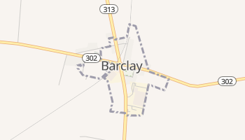 Barclay, Maryland map