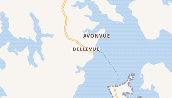 Bellevue, Maryland map