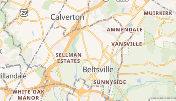 Beltsville, Maryland map