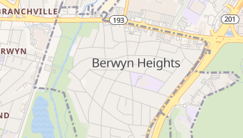 Berwyn Heights, Maryland map