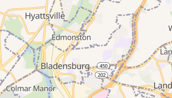 Bladensburg, Maryland map