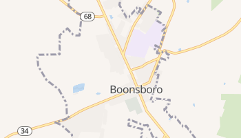 Boonsboro, Maryland map