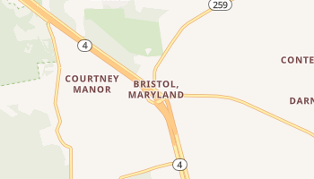 Bristol, Maryland map